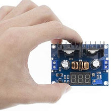 ZEFS--ESD Electronic Module LED Voltmeter Adjustable 4-36V to 1.25-36V Step-Down Board Module 8A 200W DC-DC Power Drop Module