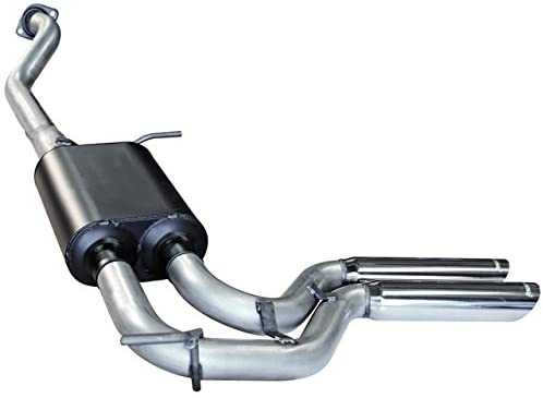 Flowmaster 17395 Cat-back System - Dual Same Side Exit - American Thunder - Aggressive Sound (Base Product)
