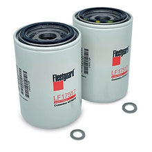 Set of 2 Engine Oil Filter OEM 15208-EZ40A with Drain Plug Fit for Nissan Titan Cummins Diesel ISV 5.0 lf17517