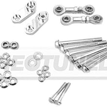 Godspeed For Honda Civic 92-95 EG Godspeed SB-060-Silver Rear Sway Bar Subframe Brace Kit (Silver)