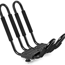 Kayak J-Bar Rack Carrier Canoe Boat Surf Ski Snowboard Roof Top Mounted on Car SUV Crossbar Kayak & Canoe car Racks