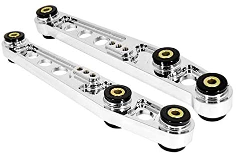 Fit Honda Integra Civic Civic Crx Del Sol Rear Lower Control Arm with polyeurathane material bushing Chrome