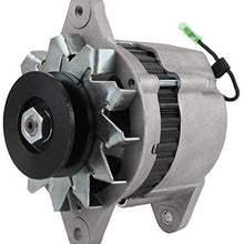 DB Electrical AHI0084 Alternator Compatible With/Replacement For Yanmar Marine Diesel 1Gm 1Gm10 2Gm 2Gmf 2Qm15 2Qm20Y 3Gm 1980 1981 1982, Yanmar Marine 3HM 3HMF 128170-77200, 128170-77201