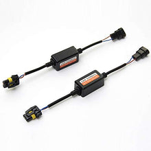 2X Led Headlight Canbus Error Anti Flicker Resistor Canceller Decoder (H1 H3)