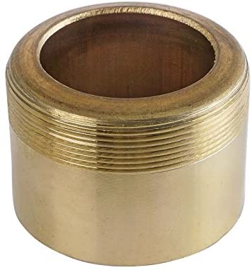 MACs Auto Parts 28-24538 Model A Radiator Neck - Brass - Threaded Style