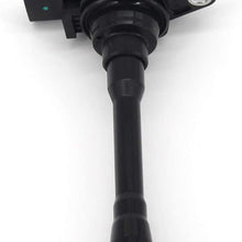 Ignition Coil Set of 4 Pack for Altima Cube Pathfinder NV200 Rogue Sentra Urvan Versa, QX60 Replace 22448-1KT1A UF549