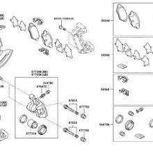 Toyota 90015-AA102, Disc Brake Caliper Guide Pin Bolt
