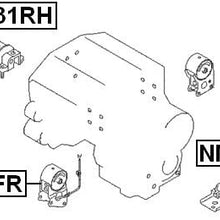 11210Ca00B - Right Engine Mount For Nissan