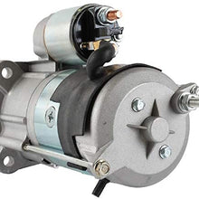 DB Electrical SND0573 Starter Compatible With/Replacement For Agco Tractors DT180A DT200A DT220A DT240A RT115 RT135 RT95 /ASV Skid Steer RC 100 /Caterpillar Asphalt Pavers AP300 / 312-7539/63280040