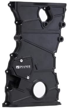 Skunk2 681-05-4205 Black Anodized Timing Chain Cover for Honda K24 Engines