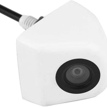 Reverse Backup Camera, IP69 Waterproof Great Night Vision HD 170 Degree Wide View Angle 2-in-1 Universal Car Front/Side/Rear View Camera, Support NTSC/PAL video system, easy instal
