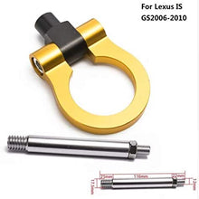 EPMAN Car Sport JDM Aluminum Forge Front Tow Hook Bar Front Rear for Lexus is GS 06-10 TK-RTHLPH019 (Sliver1)