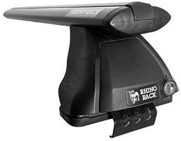 Rhino Rack 2015-2019 Compatible with Volkswagen Golf City Mk 7 2500 Multi Fit Aero Roof Rack System Black JA5470