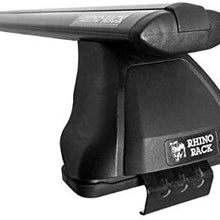 Rhino Rack 2015-2019 Compatible with Volkswagen Golf City Mk 7 2500 Multi Fit Aero Roof Rack System Black JA5470