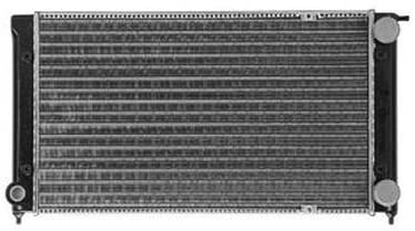 CPP Front Radiator Assembly for Volkswagen Cabriolet, Golf, Jetta, Rabbit, Scirocco VW3010123