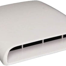 Wcnsxs 1pcs Car Bonnet Hood Scoop Air Flow Intake Vent Cover Decorative 2725cm 28TB