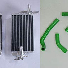 ALUMINUM RADIATOR&HOSE KIT for HONDA CR250R CR250 02-04 03 2002 2003 2004 (red)