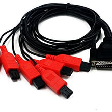 AUTOOL CT-200 Automotive 6 Cylinder Ultrasonic Wave Fuel Injector Cleaner and Tester Automotive Fuel Cleaning Tools 110V/220V