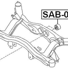 41322Ae011 - Arm Bushing (for Rear Control Arm) For Subaru - Febest