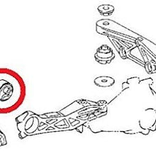 NISTO Arm Bushing Differential Mount Compatible With For 2003-2009 Toyota Sienna 4WD GSL25 MCL25