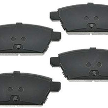 Rear Metallic Brake Pad Kit for Ford Fusion MKZ Zephyr Mazda6 Mazda 6