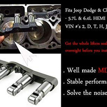 MDS Lifters Compatible with Jeep Grand Cherokee Dodge Durango Ram 1500 5.7L 6.4L Hemi Engine Intake & Exhaust, Part# 53021726AE, 53021720AB, 53021720AD GELUOXI