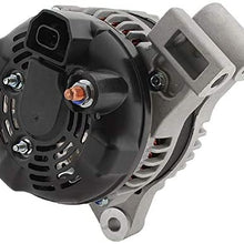 DB Electrical AND0472 Remanufactured Alternator For Chevy Malibu Ir/If; 12-Volt; 150 Amp; 15807948