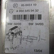 REUSED PARTS Chassis ECM 215 Type Body Control CL500 Fits 03-06 Mercedes CL-Class 18585