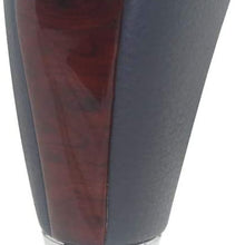 Pursuestar Black Leather Gear Shift Knob for Toyota Camry Crown RAV4 Land Cruiser Hiace Corolla Mazda Lexus ES RX GS is SC