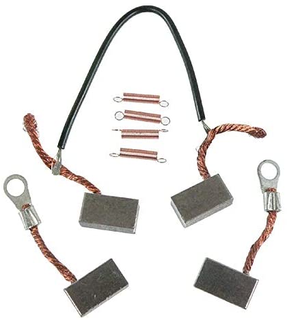 New DB Electrical Brush Set - Starter STC9100 Compatible with/Replacement for J & N 141-22000, Sunki 9358-327, Tecumseh 33849, WAI 68-7804 12V