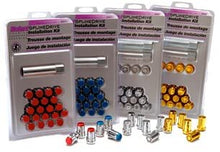 McGard 65557GDC SplineDrive Wheel Installation Kit (M12 x 1.5 Thread Size) - Gold Chrome with Wheel Locks - for 5 Lug Wheels