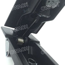 OWACH RV Compartment Lock Trigger Latch Baggage Door Latch, with Key,Flat Bracket, Long Grip arm - Adjustable Grip Range: 1.77"-2.25"(45-57mm)