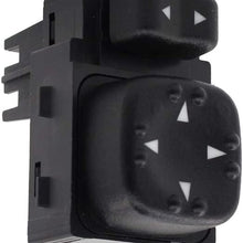 NewYall Front Left Driver Side Door Power Mirror Switch w/ 2 Button