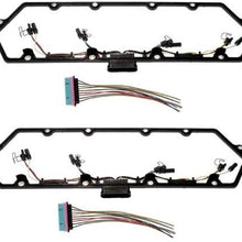New Dorman 615-201 (Set of 2) 1997-2003 Powerstroke 7.3 Engine Valve Cover Gasket