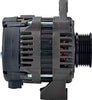 New Alternator Compatible with/Replacement for 8 Cyl. 305CI 5.0L PLEASURECRAFT 305CI 5.0L 06 07 2006 2007, 6Clock 95Amp Internal Fan Type Solid Pulley Type Internal Regulator CW Rotation 12V
