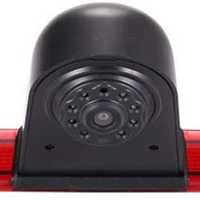 Third Roof Top Mount Brake Lamp Reverse Rear View Backup Camera for Benz Sprinter W906/Transit Ducato Crafter Master Caravelle (Old Version)