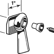 Prime-Line Products R 7078 RV and Mobile Home Sliding Window Sash Lock, Right Hand, Chrome,(Pack of 2)
