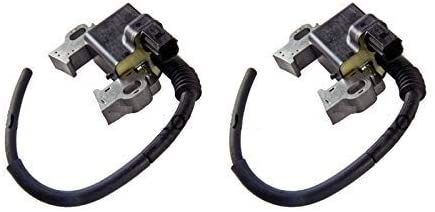 PARTSRUN ID#30500-Z5T-003 2-Pack Digital Ignition Coil Module with 4 Prong Connector for Honda GX340 GX390 OEM#30500Z5T003,ZF043V