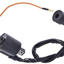 WFLNHB Ignition Coil Fit for 1987-1988 Yamaha Warrior 350 YFM350 YFM350X YFM350XU YFM350XT ATV