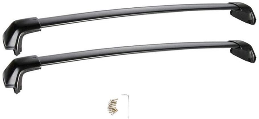 2pcs Roof Rack Car Vehicle Luggage Rail Aluminum Powder Coated Cross Bar Replacement for 12-16 CR-V