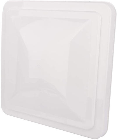 cciyu VL200-W RV Compatible with Trailer Motorhome Ventilation Cover White 14 x 14 Roof Vent 1 Pack Sun-Proof Cover Kit