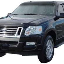 Auto Ventshade 21642 Hoodflector Dark Smoke Hood Shield for 2006-2010 Ford Explorer, 2007-2010 Sport Trac