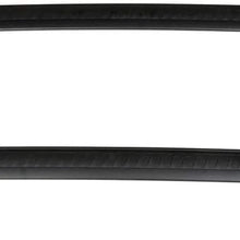 ANGLEWIDE Roof Rack Crossbars Aluminum Cargo Rack Fit For 2018-2019 For Chevrolet Traverse Rooftop Cross Bars Top Rail Carries Luggage Carrier - Max Load 150LBS,Black