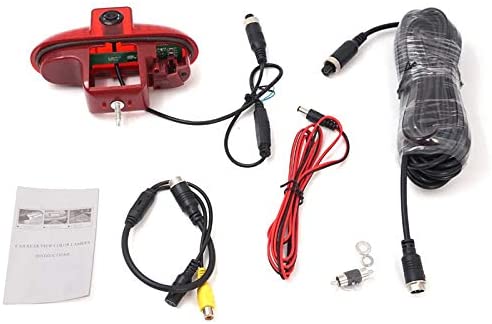 Mintus Backup Brake Light Reversing Rear View Camera CMOS for Opel Vivaro/Trafic 2001-2014 Waterproof 170 Third Brake Light Camera