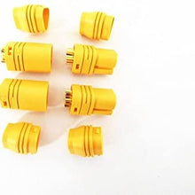 5 Pairs MT60 3.5mm 3-wire 3-pole Bullet Connector Plug Set for RC ESC to Motor 5 Male Connectors & 5 Female Connectors