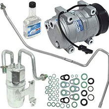 A/C Compressor Kit with Hose Assembly - Compatible with 2007-2009 Dodge Ram 2500 2-Door 6-Cylinder Turbo Diesel