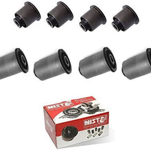 NISTO 8 Front Upper Lower Control Arm Bushing for Nissan 2004-14 Frontier Navara 2004-12 Pathfinder
