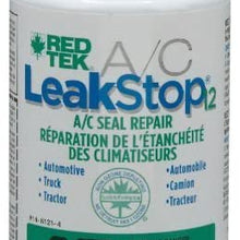 RED TEK LeakStop12 A/C Seal Treatment (4 oz. can) - CASE OF 12