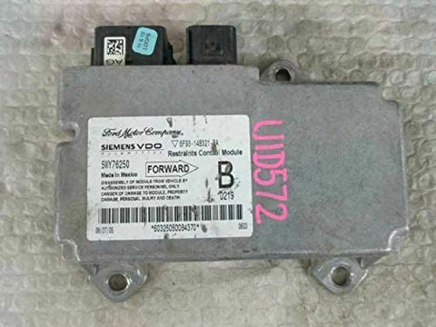 REUSED PARTS Bag Control Module Fits 06-07 Freestyle 6F93-14B321-BA 6F9314B321BA