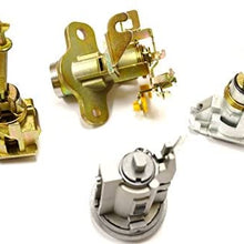 PT Auto Warehouse LS-23 - Ignition, Door, Trunk Lock Cylinders with Keys Set